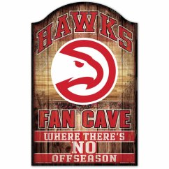 Dřevěná nástěnná cedule NBA Atlanta Hawks WinCraft Brand