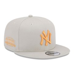 Kšiltovka MLB New York Yankees Side Patch Stone 9FIFTY Snapback New Era Cream