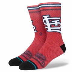 Ponožky MLB St. Louis Cardinals Batting Practice Crew Stance - Red