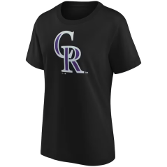 Dámské tričko MLB Colorado Rockies Primary Logo Graphic Fanatics Branded Black
