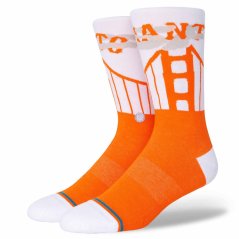 Ponožky MLB San Francisco Giants City Connect Crew Stance - White/Orange
