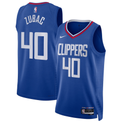 Dres NBA Los Angeles Clippers Ivica Zubac Icon Edition Swingman Jersey Nike Blue