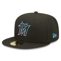 Kšiltovka MLB Miami Marlins Authentic On Field Game 59FIFTY Fitted New Era Black