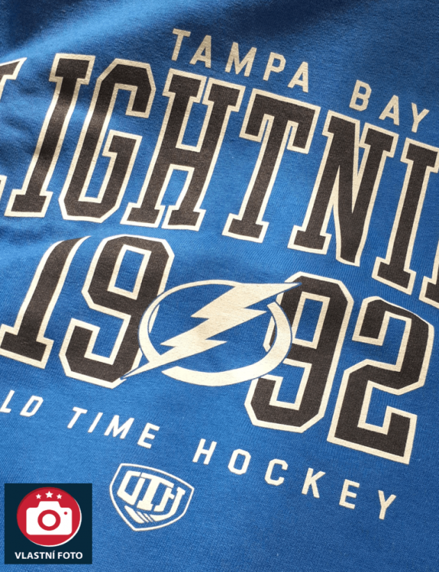 Tričko NHL Tampa Bay Lightning Old Time Hockey - Blue