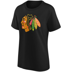 Dámské tričko NHL Chicago Blackhawks Primary Logo Graphic Fanatics Branded Black
