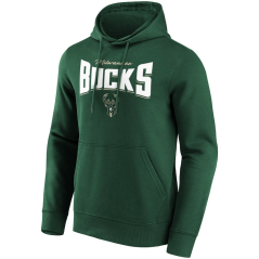 Mikina s kapucí NBA Milwaukee Bucks Word Arch Graphic Fanatics Branded Green
