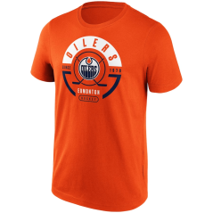 Tričko NHL Edmonton Oilers Block Party Fanatics Branded Orange