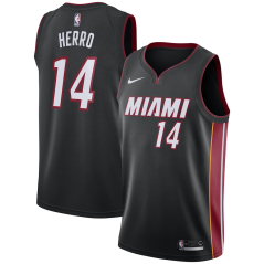 Dětský dres NBA Miami Heat Tyler Herro Icon Edition Swingman Jersey Nike Black