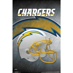 Plakát NFL Los Angeles Chargers Helmet Football Trends International Brand