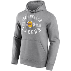 Mikina s kapucí NBA Los Angeles Lakers True Classic Graphic Fanatics Branded Gray