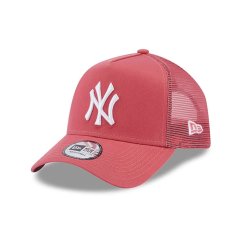 Kšiltovka MLB New York Yankees League Essential Trucker Snapback New Era Dark Pink