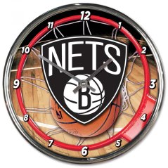 Nástěnné hodiny NBA Brooklyn Nets WinCraft Brand