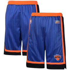Dětské basketbalové trenýrky NBA New York Knicks City Edition Swingman Nike Blue