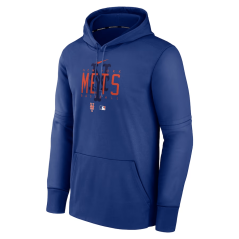 Mikina s kapucí MLB New York Mets Authentic Collection Pre Game Therma Hoodie Nike