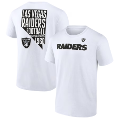 Tričko NFL Las Vegas Raiders Hometown Hot Shot Graphic Fanatics Branded White
