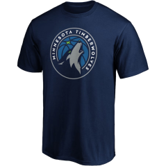 Tričko NBA Minnesota Timberwolves Primary Team Logo Fanatics Branded Navy