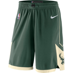 Basketbalové trenýrky NBA Milwaukee Bucks Icon Edition Swingman Jordan Brand Green