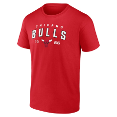 Tričko NBA Chicago Bulls Rebel Logo Fanatics Branded Red