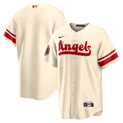 Dres MLB Los Angeles Angels City Connect Replica Jersey Nike - Cream