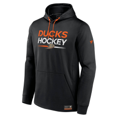 Mikina s kapucí NHL Anaheim Ducks Authentic Pro Locker Room Fanatics Branded - Black