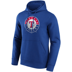 Mikina s kapucí MLB Texas Rangers Iconic Primary Colour Logo Graphic Hoodie Fanatics Branded