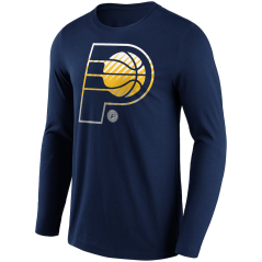 Tričko s dlouhým rukávem NBA Indiana Pacers Fade Graphic Fanatics Branded Navy