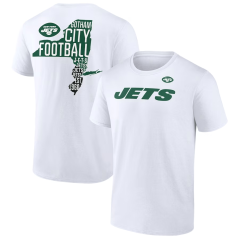 Tričko NFL New York Jets Hometown Hot Shot Graphic Fanatics Branded White