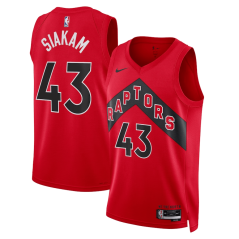 Dres NBA Toronto Raptors Pascal Siakam Icon Edition Swingman Jersey Nike Red