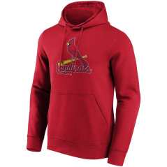 Mikina s kapucí MLB St. Louis Cardinals Iconic Primary Colour Logo Graphic Hoodie Fanatics Branded