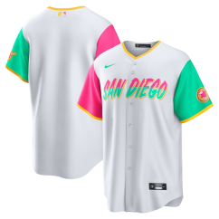 Dres MLB San Diego Padres City Connect Replica Jersey Nike - White