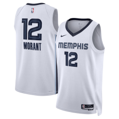 Dres NBA Memphis Grizzlies Ja Morant Association Edition Swingman Jersey Nike White