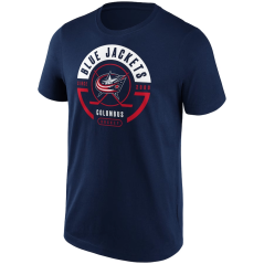 Tričko NHL Columbus Blue Jackets Block Party Fanatics Branded Navy