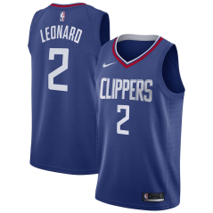Dětský dres NBA Los Angeles Clippers Kawhi Leonard Icon Edition Swingman Jersey Nike Blue