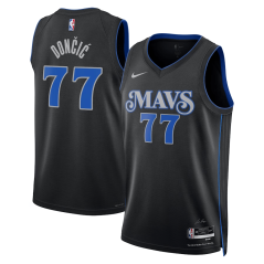 Dres NBA Dallas Mavericks Luka Doncic City Edition Swingman Jersey Nike Black
