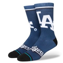 Ponožky MLB Los Angeles Dodgers Batting Practice Crew Stance - Blue