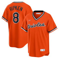 Dres MLB Baltimore Orioles Cal Ripken Jr. #8 Alternate Cooperstown Collection Player Jersey Nike - Orange