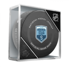 Oficiální game puk NHL Seattle Kraken Inaugural Season 2021-22 - InGlasCo