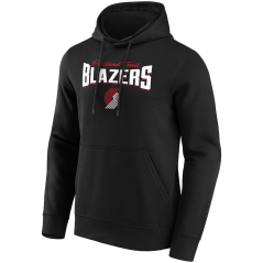 Mikina s kapucí NBA Portland Trail Blazers Word Arch Graphic Fanatics Branded Black