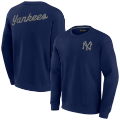 Mikina MLB New York Yankees Heritage Fleece Crew Sweatshirt Fanatics Branded