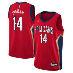 Dětský dres NBA New Orleans Pelicans Brandon Ingram Statement Edition Swingman Jersey Jordan Brand - Red