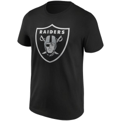 Tričko NFL Las Vegas Raiders Primary Colour Logo Fanatics Branded Black
