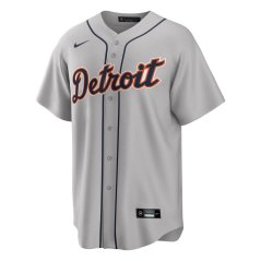 Dres MLB Detroit Tigers Road Replica Jersey Nike - Gray