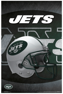 Plakát NFL New York Jets Helmet Football Trends International Brand