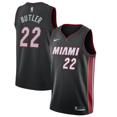 Dětský dres NBA Miami Heat Jimmy Butler Icon Edition Swingman Jersey Nike Black