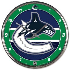 Nástěnné hodiny NHL Vancouver Canucks WinCraft Brand
