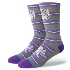 Ponožky NBA Sacramento Kings City Edition 2022/23 Crew Stance - Gray/Purple