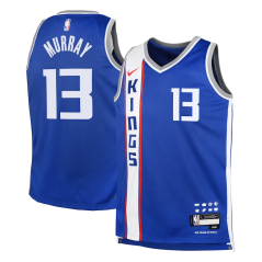 Dětský dres NBA Sacramento Kings Keegan Murray City Edition Swingman Jersey Nike Blue