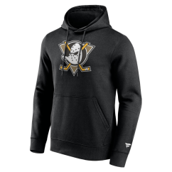 Mikina s kapucí NHL Anaheim Ducks Primary Logo Fanatics Branded - Black