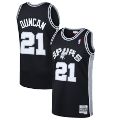 Dres NBA San Antonio Spurs Tim Duncan #21 Hardwood Classics Swingman Jersey 1998-99 - Black