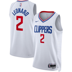 Dres NBA Los Angeles Clippers Kawhi Leonard Association Edition Swingman Jersey Nike White